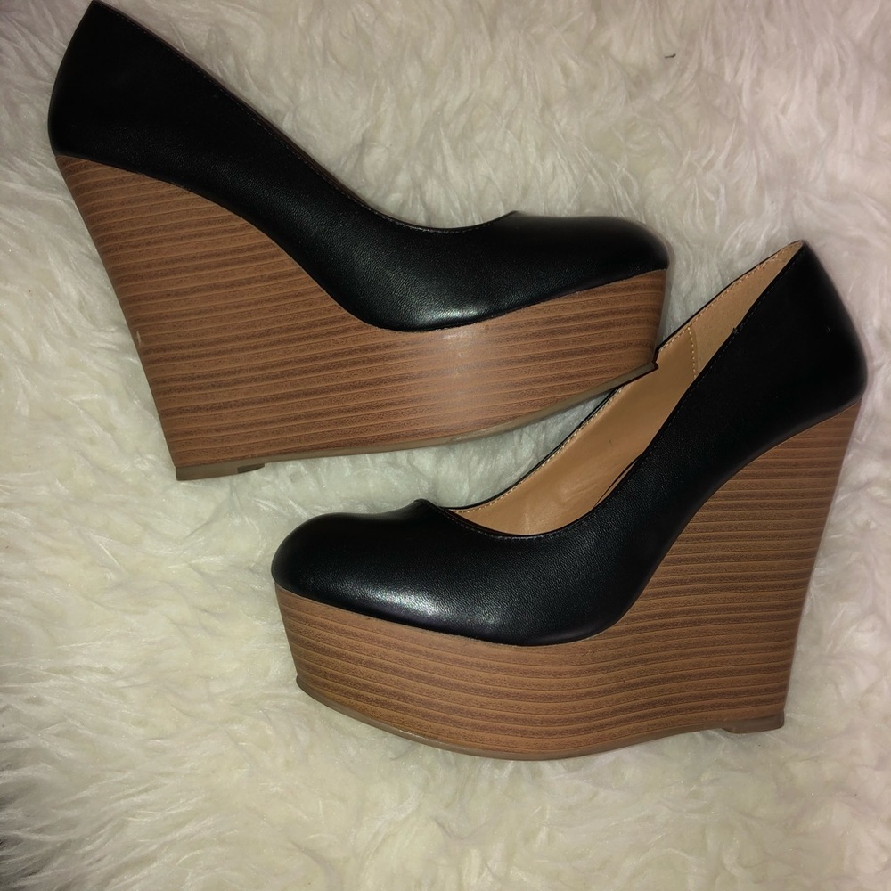 High heel wedges